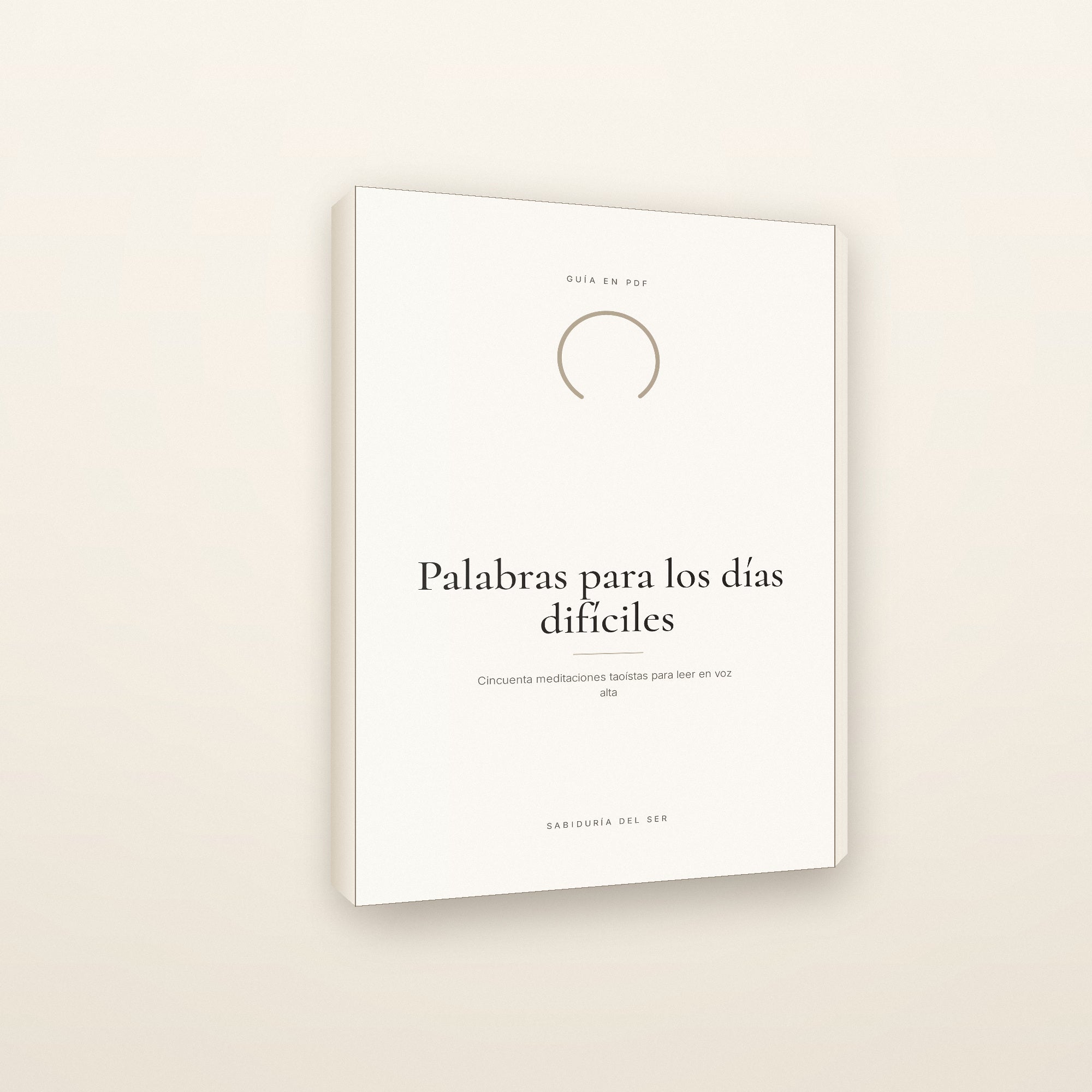 Palabras para los días difíciles