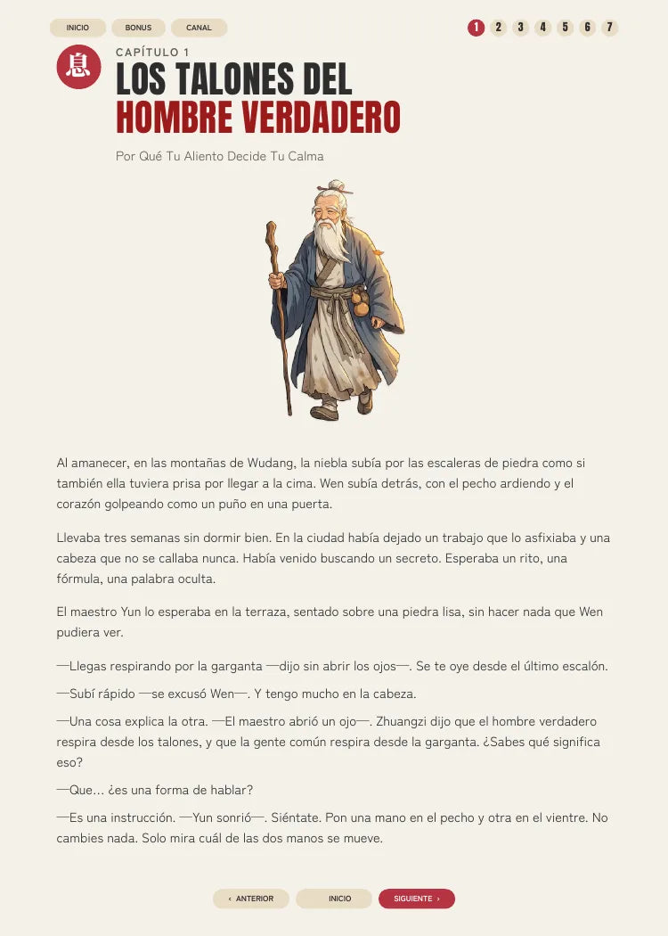 Página de la guía: Un capítulo